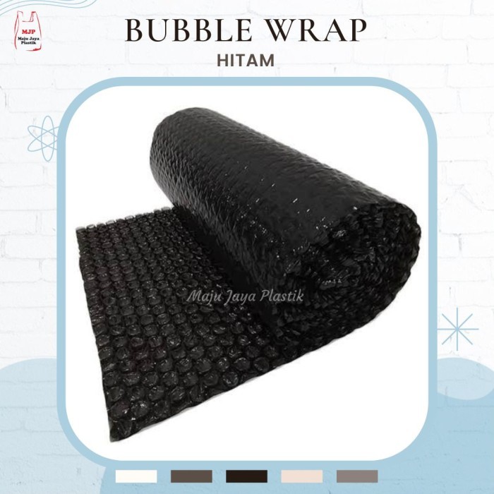 

Plastik Bubble Wrap Meteran atau Gulungan Bening Hitam Grab Gojek Only Panjang 50m