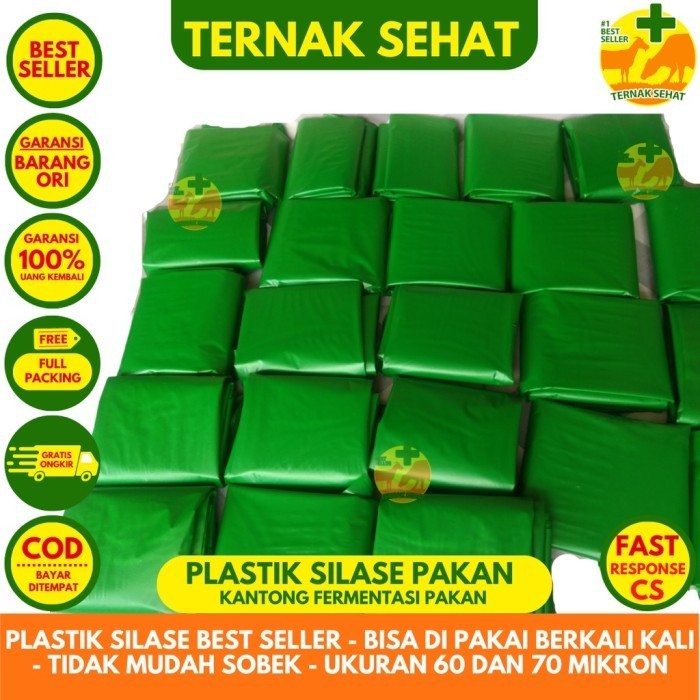 

PROMO PLASTIK SILASE FERMENTASI TEBAL 70 MIKRON - PLASTIK FERMENTASI 12 PCS