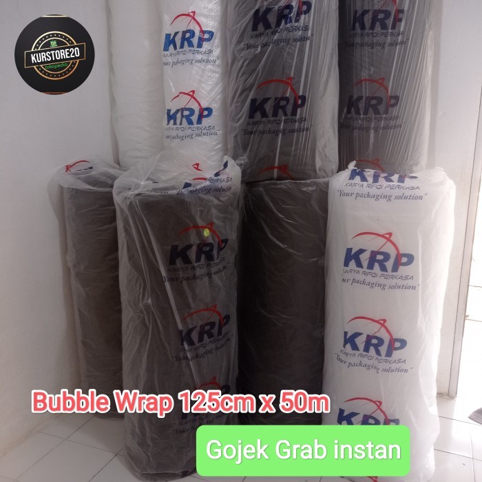 

Bubble Wrap Bening Hitam Premium125cm x 50m 3kg