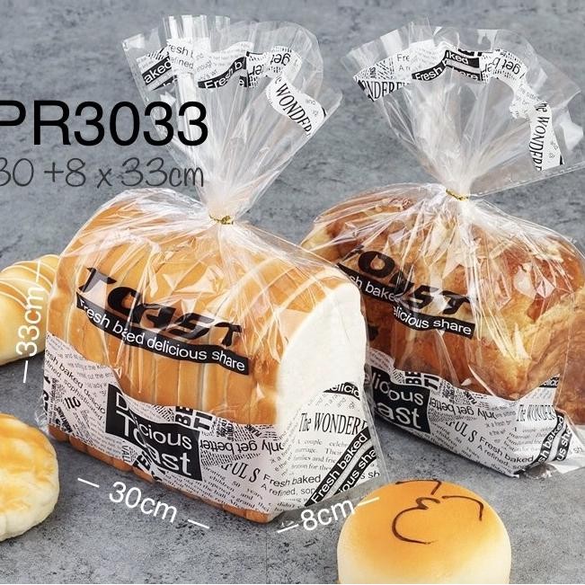 

Plastik Roti Tawar, Roti Kasur PR3033 Roti Sisir, Toast Bag