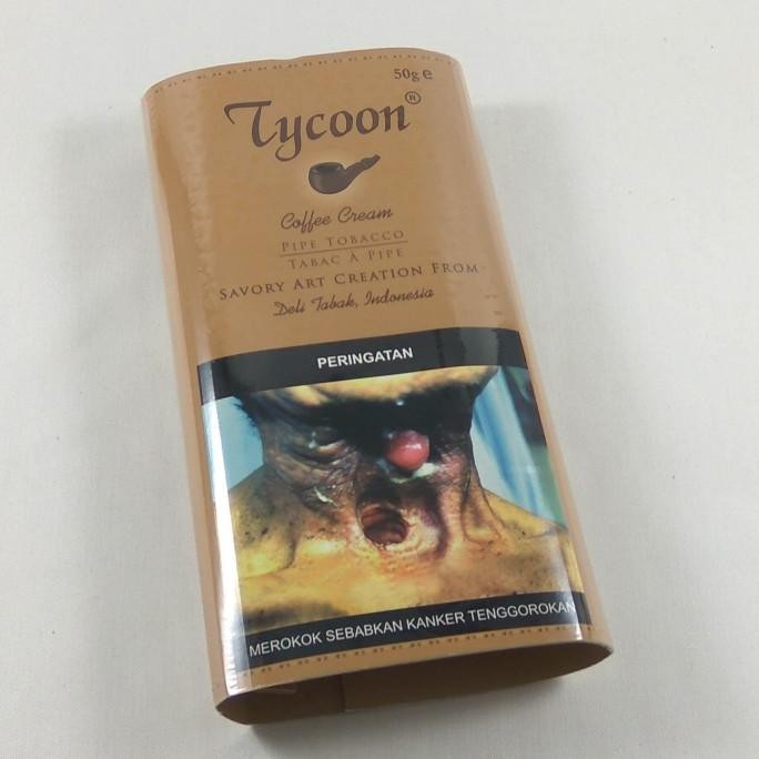 PROMO Tycoon Coffee Cream Pipe Tobacco (Pouch 50g) - Tembakau Pipa Cangklong