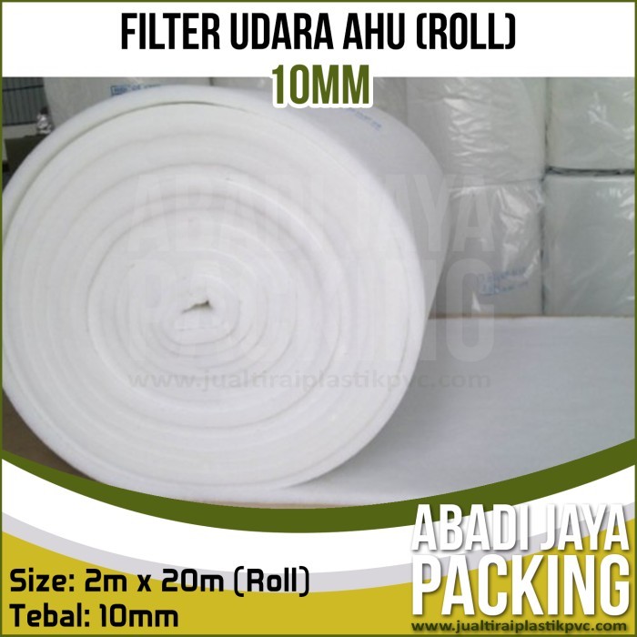 filter udara AHU 10mm x 2m x 20m
