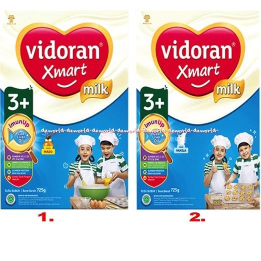 

Vidoran Xmart Milk Madu 3+ Susu Untuk 3-5tahun Fidoran Smart 725gr