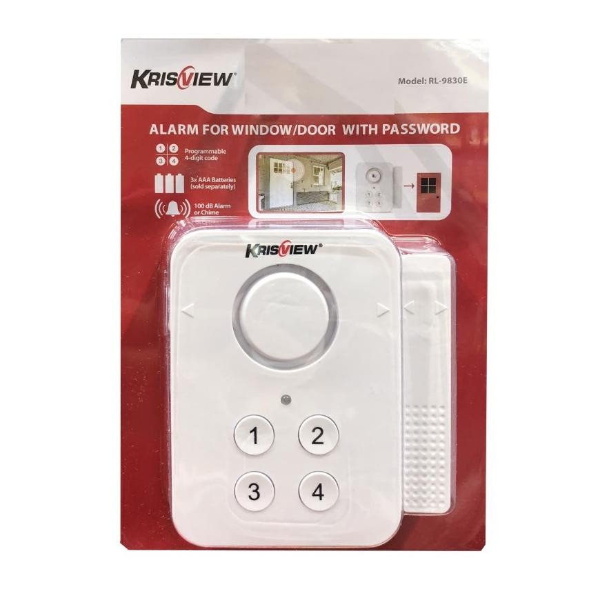 

Krisview Alarm For Window Door With Password Alaram Untuk Pintu Rumah