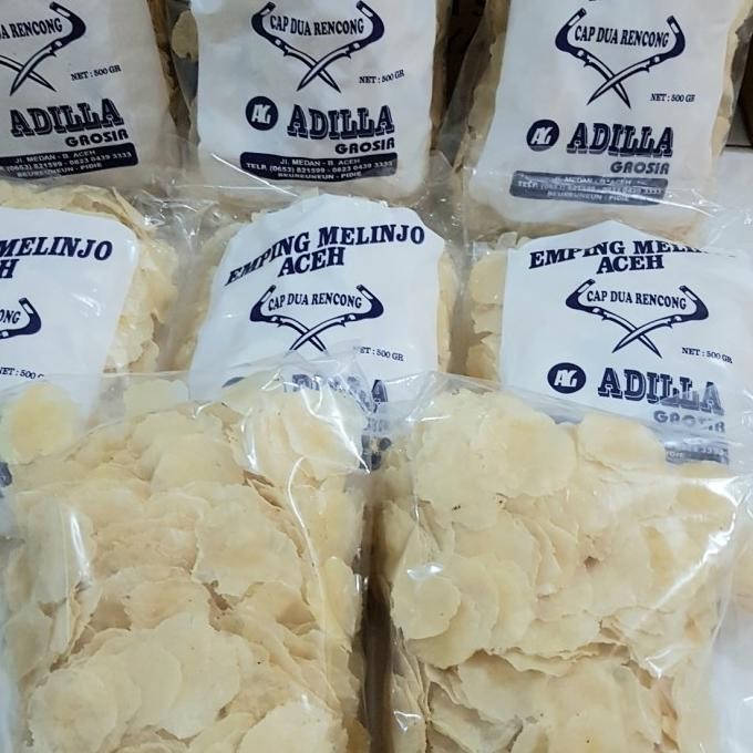 

Ready Emping Melinjo H Super Tipis Dan Bersih 500 Gram Cap Dua Rencong Gratis Ongkir!