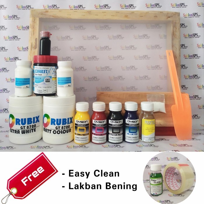

ALAT SABLON PAKET PEMULA