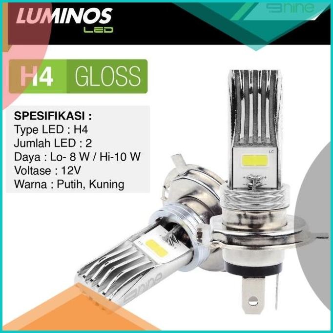 LAMPU LED MOTOR H6 AC/DC / BOHLAM LED PNP LUMINOS MOTOR BEBEK & MATIC