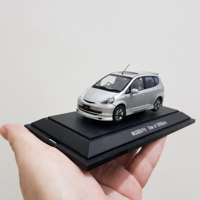 Diecast Ebbro 1/43 Honda Fit Jazz Gd Mugen Silver Murah