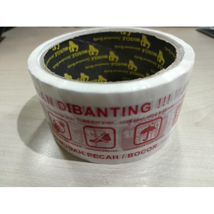 

TERBARU LAKBAN FRAGILE / LAKBAN JANGAN DI BANTING 2INCH 48MM