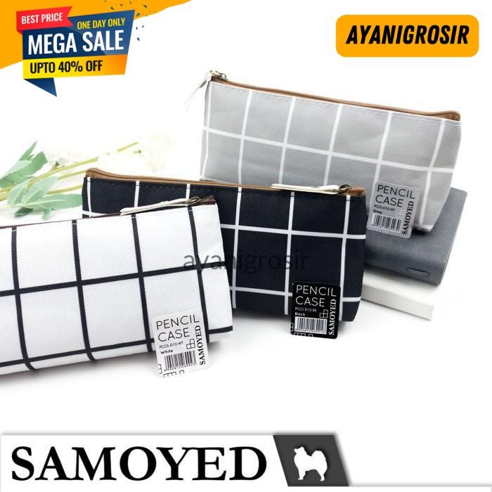 

BEST BRAND TEMPAT / KOTAK PENSIL / PENCIL / PEN CASE / POUCH SAMOYED PCCS-D12 BY AYANI GROSIR !!