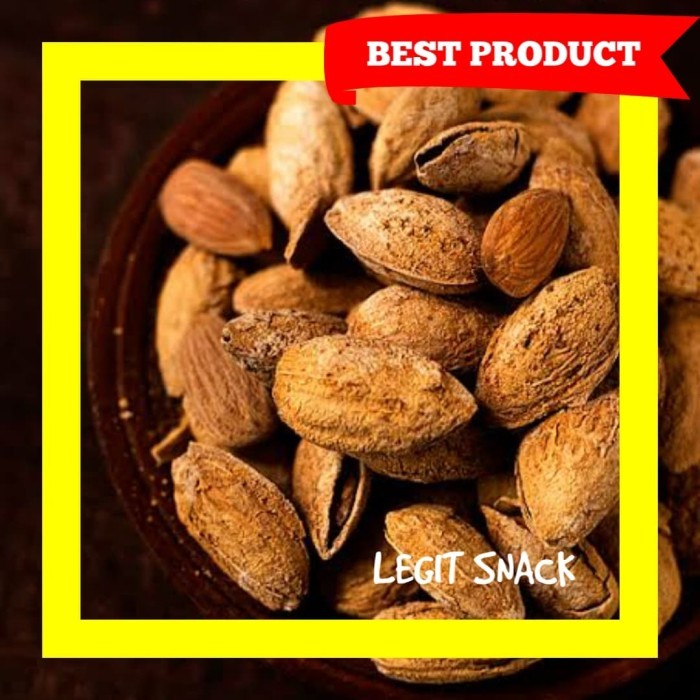 

PRODUK TERBATAS ALMOND ROASTED ( KACANG ALMON PANGGANG) BUTTERMILK USA 250GR