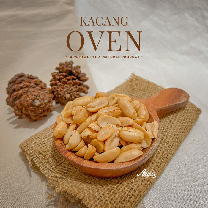 

BERGARANSI Kacang Bawang Oven / Camilan Snack Kacang Oven Sehat 250-500gr