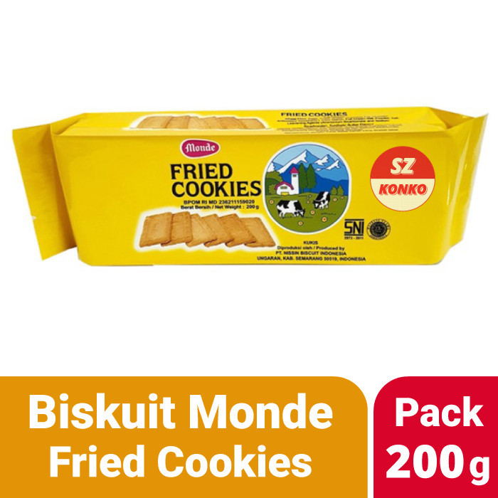 

SPECIAL Monde Fried Cookies 200 gr - Biskuit