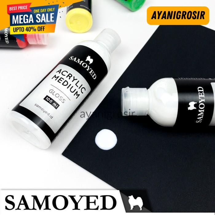 

BEST PRODUK MEDIUM CAT AKRILIK / ACRYLIC MEDIUM 100 ML SAMOYED ACMD BY AYANI GROSIR !!