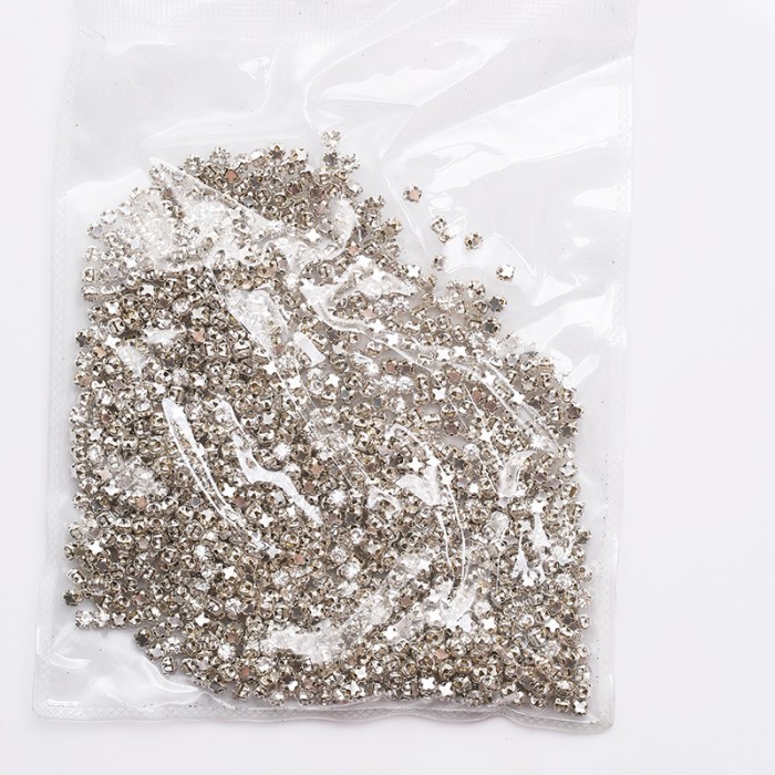 [200Pcs] Diamond Cangkang Mutiara Jahit Payet Kristal Cangkang-5Mm
