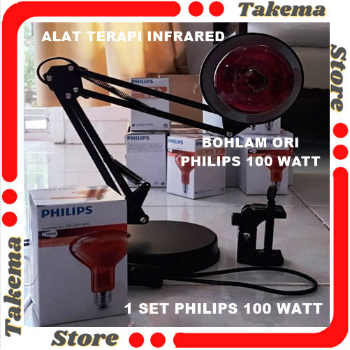 Alat Fisioterapi Set Lampu Terapi Infra Red Infra Merah Terapi Otot