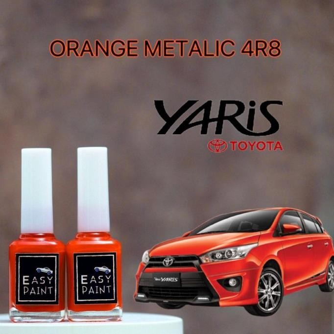 Cat Oles Orange Metalic 4R8 Toyota Yaris Orange Premium