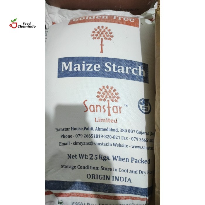 

Corn Starch Tepung Jagung Maizena ex India @ 25 KG Gojek / Grab Instan