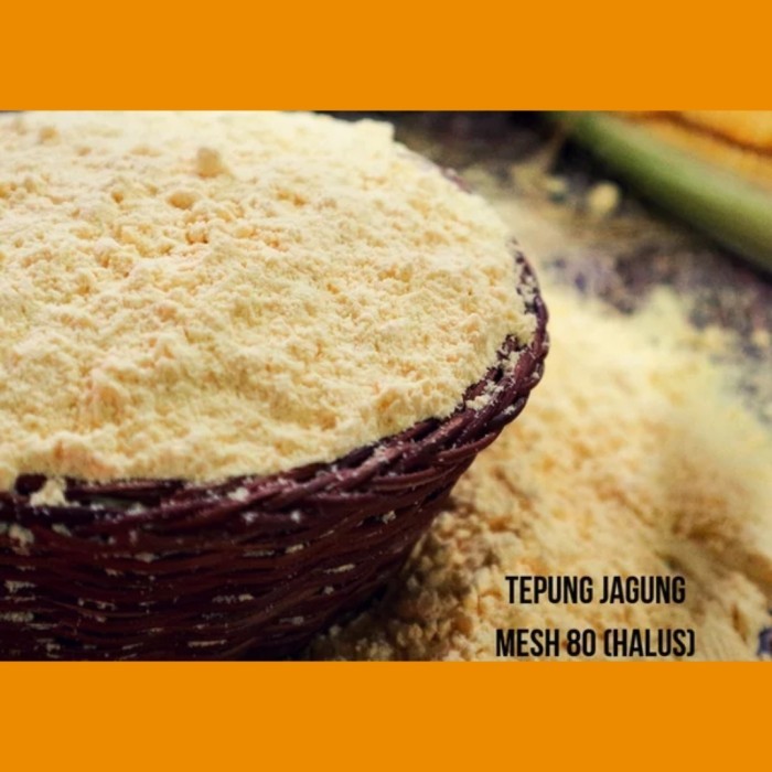 

Polenta flour 1kg / tepung jagung halus non GMO