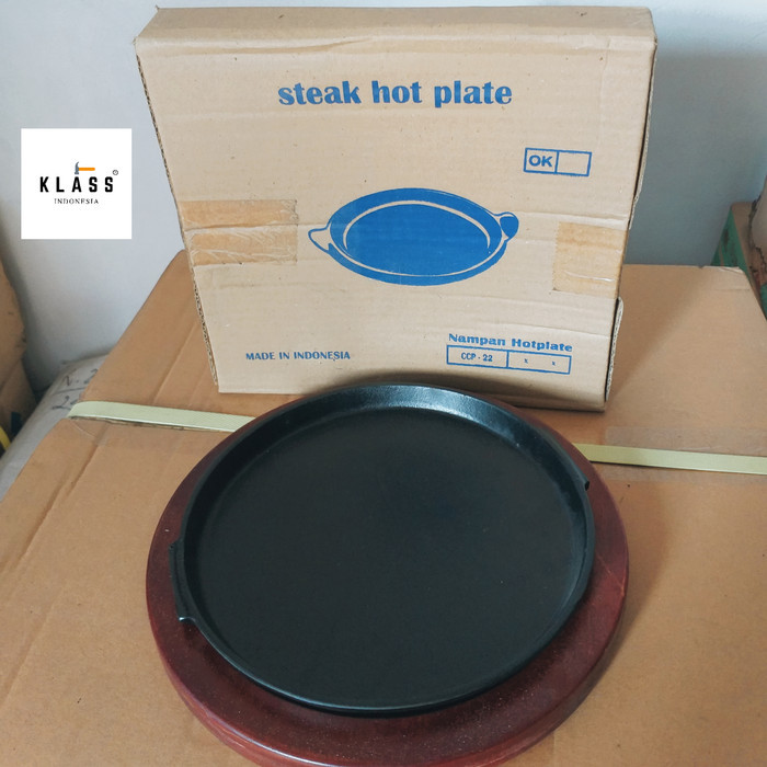 Hot Plate Steak SUNRISE (bulat besar) BER-SNI