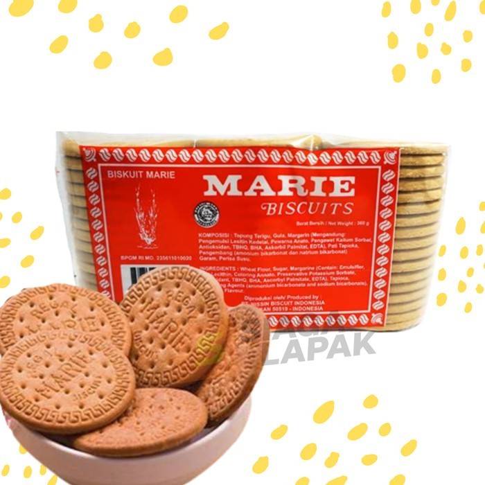 

OBRAL Biskuit Raja Marie Nissin Biscuits 360gr