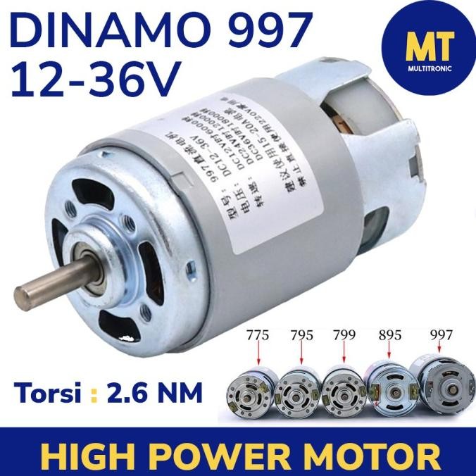 Dinamo Motor DC 997 DC12-36V