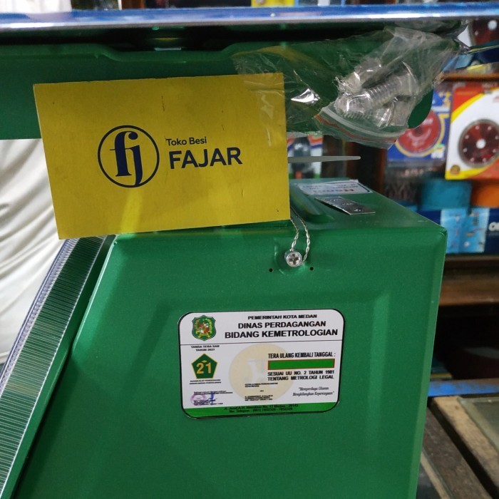 Timbangan Duduk Vietnam 60 Kg / Timbangan Jarum Pegas Model Rata