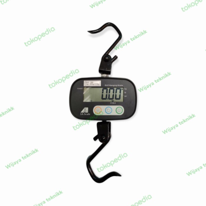 Timbangan Gantung Digital 75 Kg Dl-E 75 Timbangan Digital Baterai