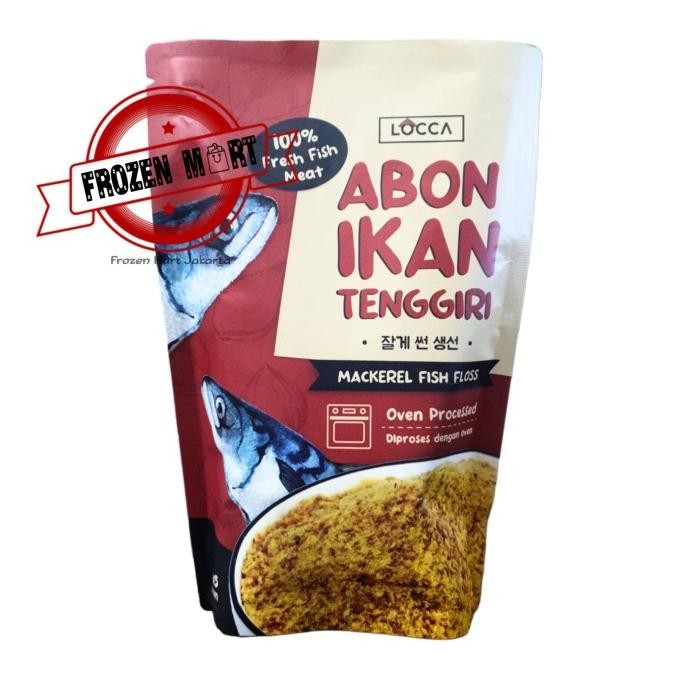 

LOCCA Abon Ikan Tenggiri / Oven Processed Mackerel Fish Floss 100Gr