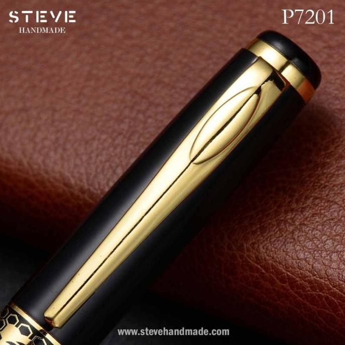 

Pena Ballpoint Bolpen Bolpoin Pulpen Rollerball Pen Steve P7201 Custom