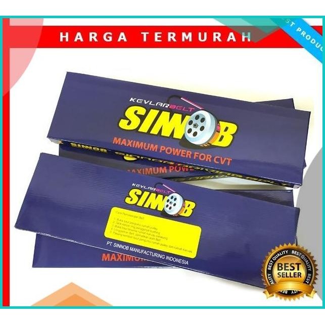 Vanbelt Vbelt V-Belt Sinnob Kevlar Vario 125 150 sinnob 11OKTZ4 suku c