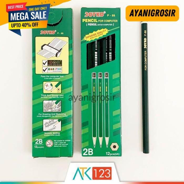 

BEST SELLER PENSIL 2B JOYKO P-88 BY AYANI GROSIR !!