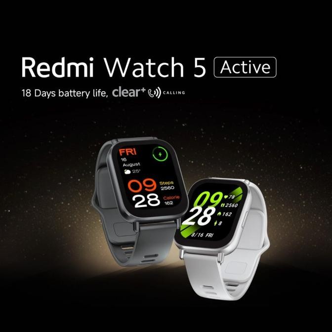 

Xiaomi Redmi Smart Watch 5 Active HyperOS IPX8 Wireless Bluetooth Garansi Resmi