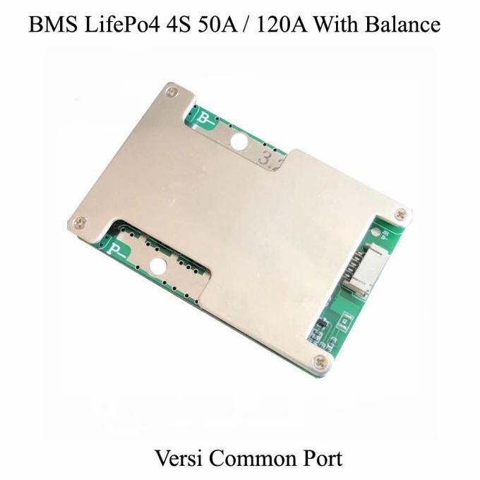BMS 4S LifePo4 4s 50A 120A With Balance Equalizer BMS Lifepo4 12v [terbaik]