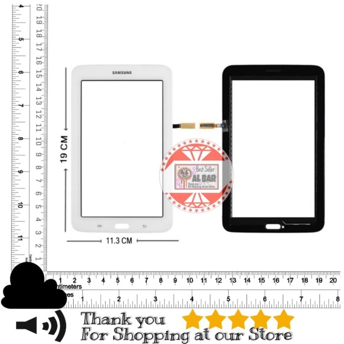 TOUCHSCREEN SAMSUNG TAB 3 LITE SM-T111 T110 TAB3 LAYAR SENTUH ORIGINAL