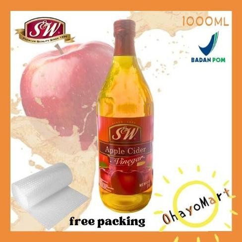 

SW | S&W Apple Cider Vinegar | Cuka Apel 946ml