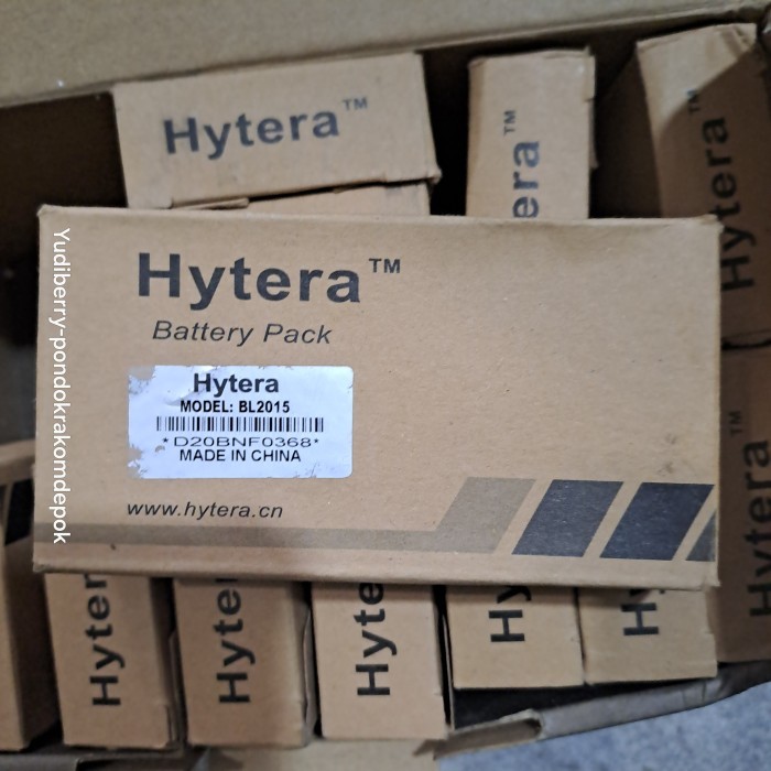 BATERAI HT HYTERA PD988 BARU GRESS BATTERY HYTERA PD 988 NEW LION 2000mAh TIPE BL2015