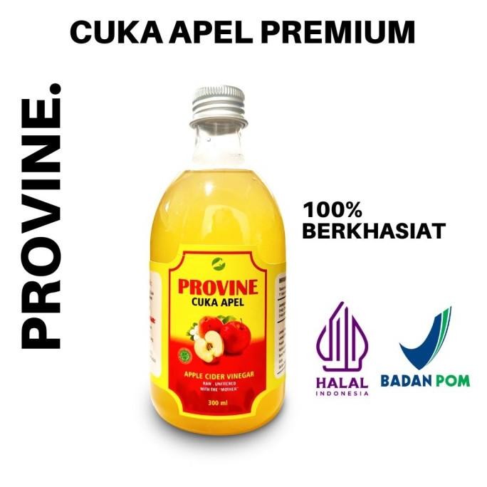

CUKA APEL PROVINE PREMIUM HALAL & BPOM Apple Cider Vinegar With Mother