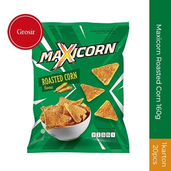 

Ready Gas!!! Maxicorn Roasted Corn 160Gr 1 Karton - 20 Pcs