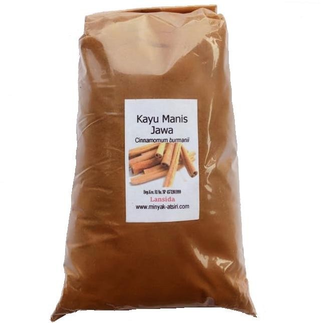 

Dijual!!! Bubuk Kayu Manis Jawa 1 Kg Serbuk Keningar Simplisia Cinnamon Bark