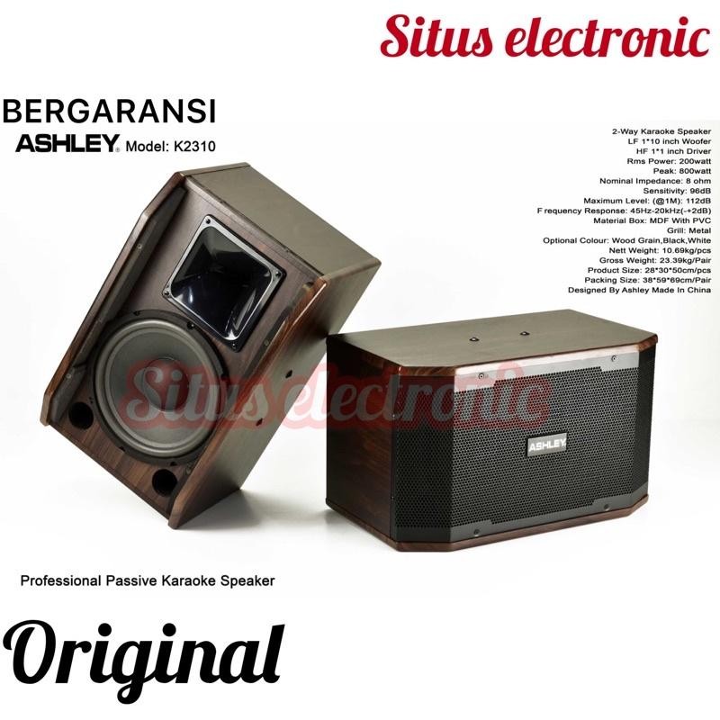 Speaker Pasif Ashley 10 Inch Speake Ashley K2310 Original Pasif 10 Inch 450Watt