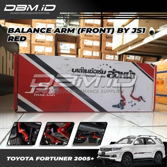 Stabilizer Js1 Balance Arm Depan Merah Swaybar Fortuner Vnt Hilux Vigo