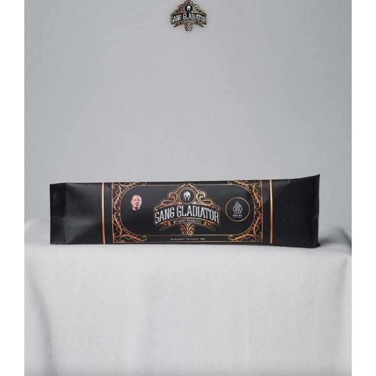 

Sang Gladiator Kopi Stamina Pria By Vicky Prasetyo Original Bpom | Kopi Pria Dewasa | Stamina Coffee