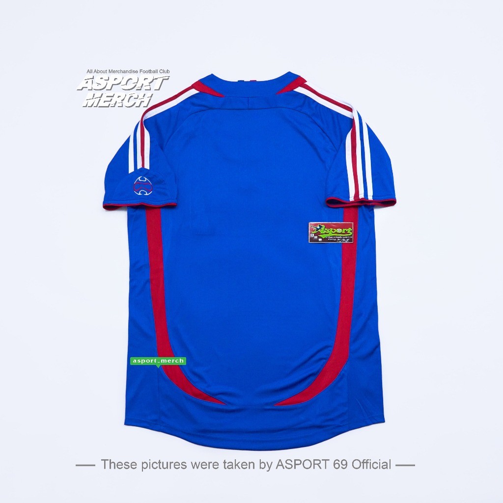 JERSEY BOLA RETRO PRANCIS HOME 2006 2008 SOCCER JERSEY FRANCE HOME 06 08 RETRO IMPORT
