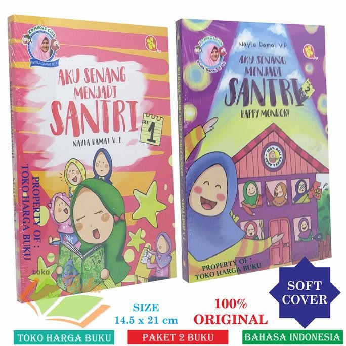 

Paket 2 Buku Komik Aku Senang Menjadi Santri Seri 1 dan 2 - PAS