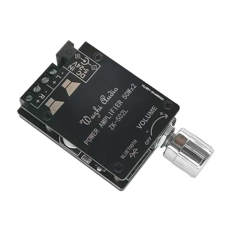 Wuzhi Bluetooth Audio Receiver 5.0 Amplifier Board 50W x 2 - ZK-502L
