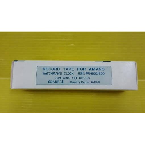 

LABEL / RECORD TAPE / KERTAS AMANO PR-600 / 500