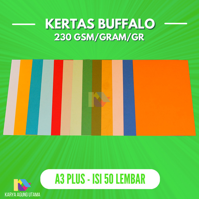 

Kertas Buffalo A3 Plus isi 50 lembar / Kertas Karton Buffalo A3 Plus
