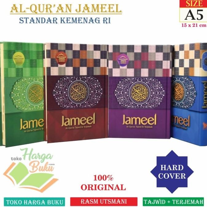 

Al-Quran Jameel A5 HC TERJEMAH Ukuran Sedang Tajwid Rasm Utsmani Hilal