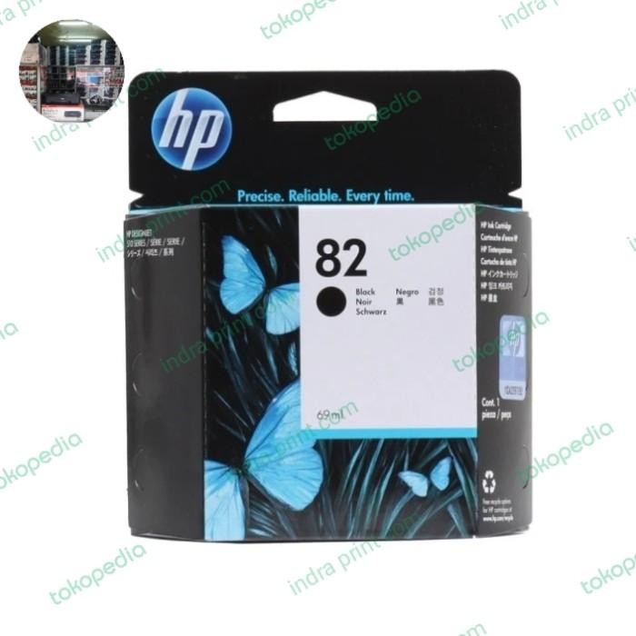 Tinta Hp 82 Black Original